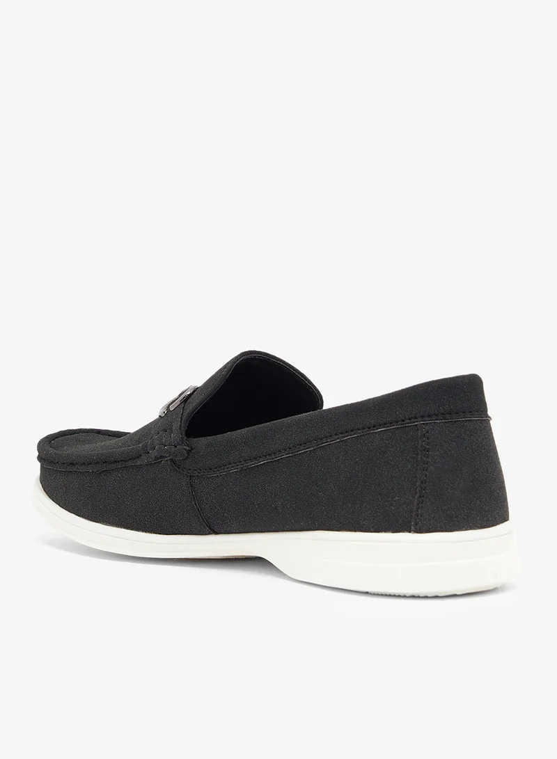 روبرت وود أحذية لوفر جلد سويدي صناعي