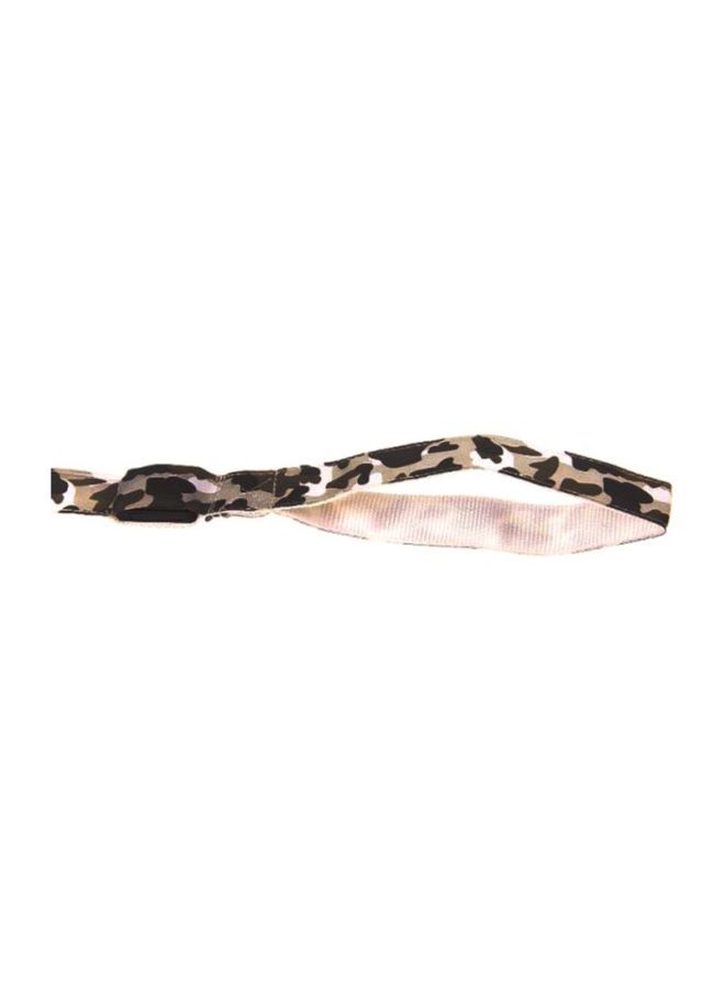 نيبمينينت Leopard Printed Belt Brown/Beige/White 120cm - Image 1