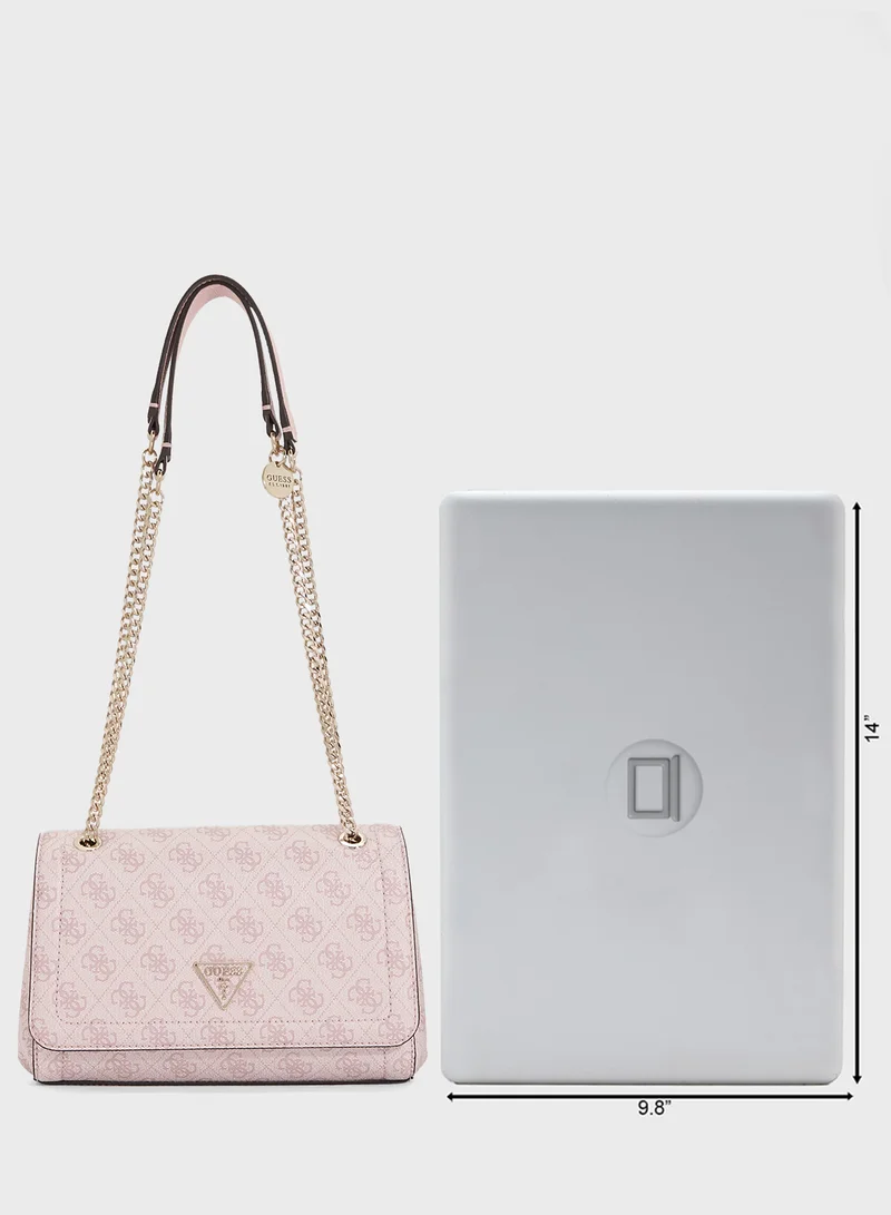 GUESS Noelle Convertible Crossbody Flap