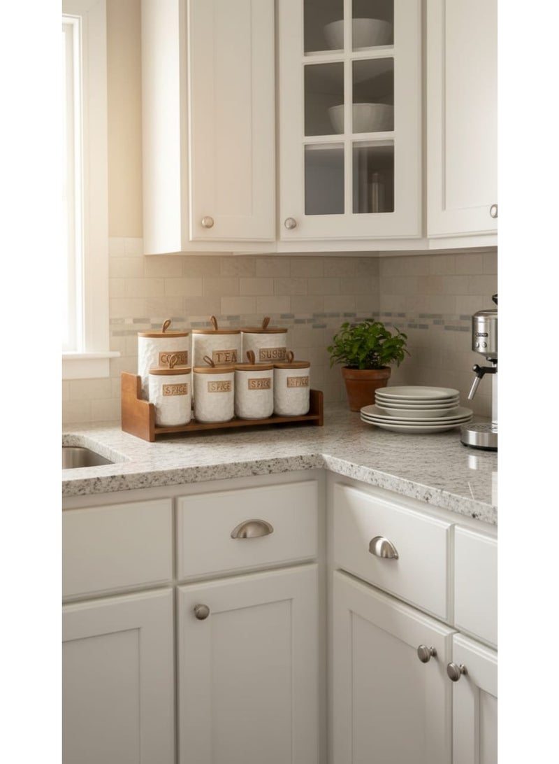 ماركة غير محددة طقم برطمانات علب بهارات وتوابل - Image 2