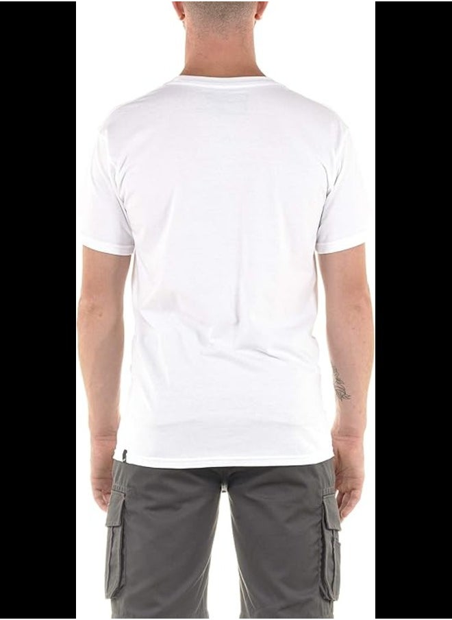 Alpinestars Alpinestars Men's Blaze Crew Neck Short Sleeve T-Shirt, White (White/Black), S  - Image 3