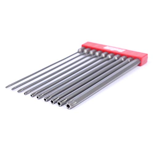 Protorq TORX Tamper Resistant Bits, Security TORX & Star Bits (T7-T40), 150mm, 10-Piece Set, High Grade S2 Steel - Image 3