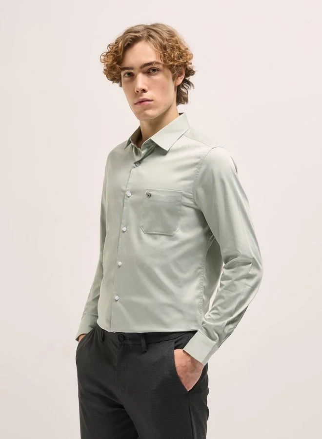 THE BEAR HOUSE Men's Shirt for Casual and Formal Wear | Classic Button-Down Style for Office, Daily Use, Travel, Events & All-Season Outfits | Versatile & Stylish Wardrobe Essential for Every Occasion
