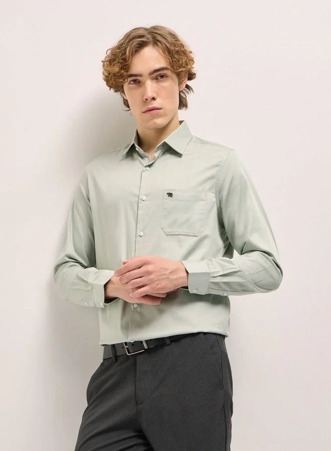 THE BEAR HOUSE Men's Shirt for Casual and Formal Wear | Classic Button-Down Style for Office, Daily Use, Travel, Events & All-Season Outfits | Versatile & Stylish Wardrobe Essential for Every Occasion