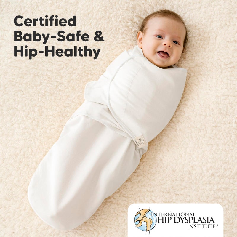 KeaBabies Baby Swaddle Sleep Sacks with Zipper - 3-Pack Swaddles for Newborns 0-3 Months, Infant, Baby Girls, Boys, Soft & Durable Newborn Sleep Sack, Easy Diaper Change Swaddling Blanket (Daffodil) - Image 4