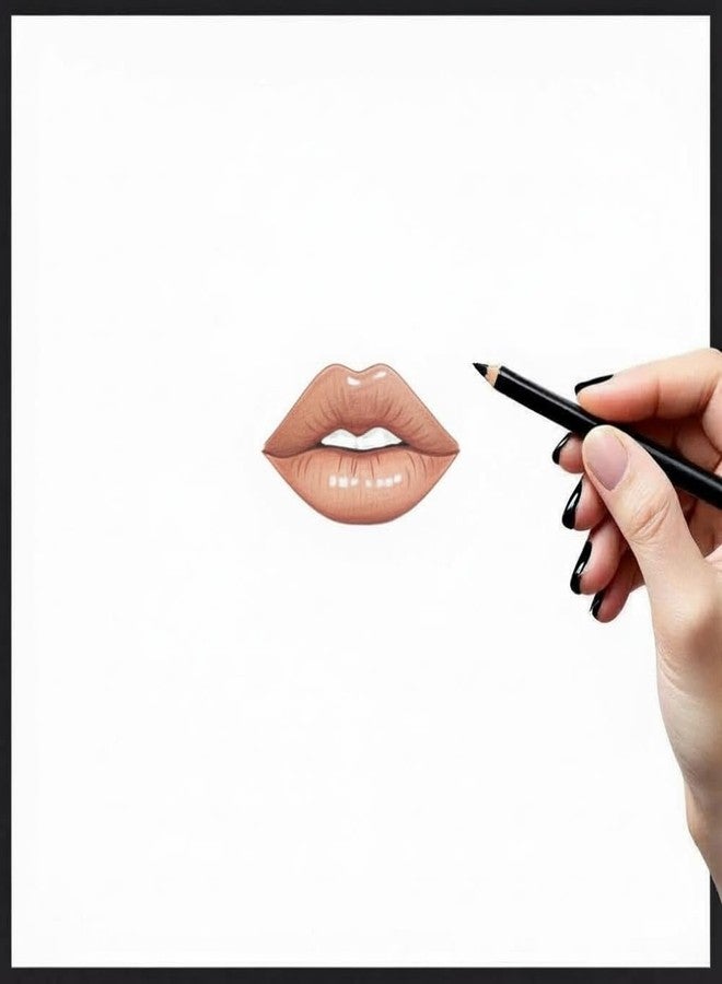 12-Piece Wooden Lip Liner Pencil, High Pigmented Lip Makeup, Long-wearing, Deep and Rich in Color, 7.5 inches Long Pencil (L67 Dark Chocolate) - Image 3