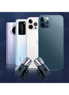 T I G O 2025 Upgrade Version PUBG Mobile Trigger Game Controller, 4 Finger Trigger High Sensitive Aim, Compatible with all Smartphones and Support COD/PUBG/ROS with 1 Pair of Glove  - Image 4