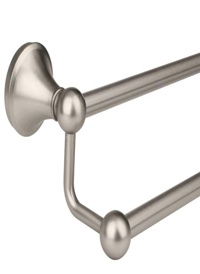 Ntipox Antique Bathroom Double-Towel Bar Brushed Nickel, 24 Inch Towel Racks for Bathroom Wall Mounted,Bathroom Accessories Towel Holder,Bathroom TwoTowel Rod Hanger - Image 1
