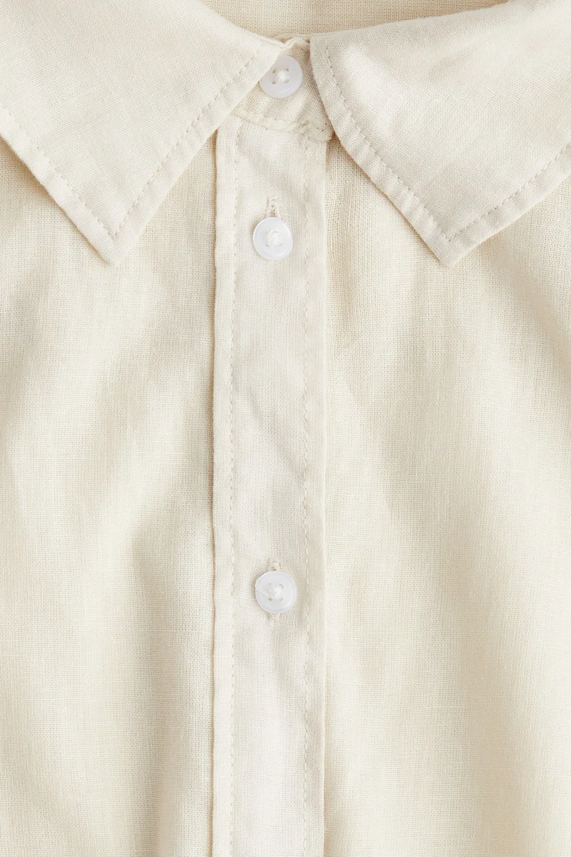 H&M Linen-blend shirt
