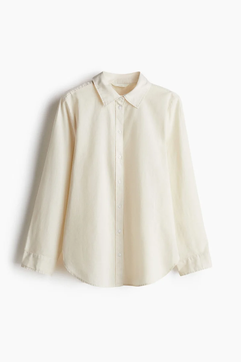H&M Linen-blend shirt