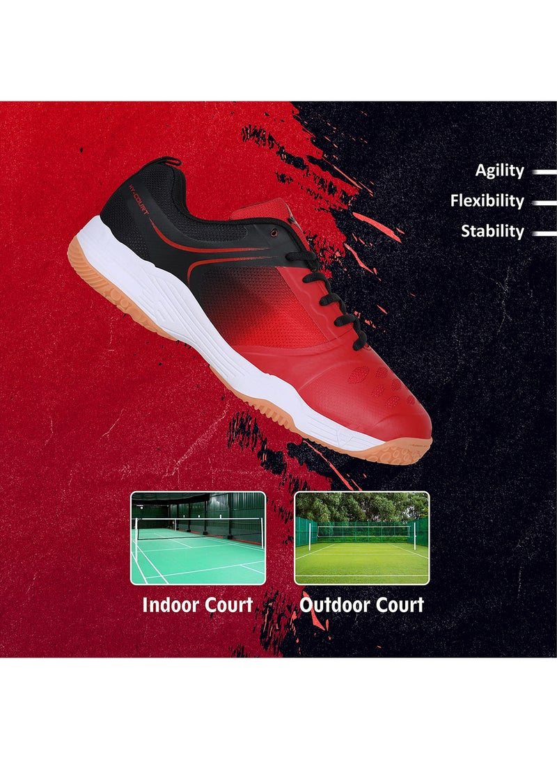 Nivia HY-Court 2.0 Badminton Shoes | For Mens and Boys | Non-Marking Shoe | Court Shoe | For Badminton, Squash, Tennis Players | 6 UK / 7 US / 40 EU - Image 5