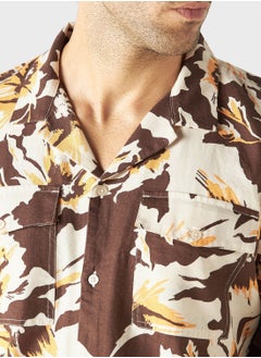 Iconic Printed Regualr Fit Shirt  - Image 3