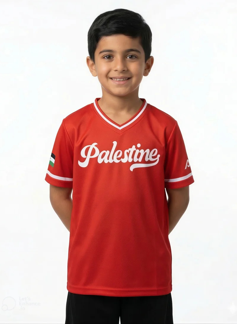 Baseball United Palestine Baseball National Team Kids' Lifestyle V-Neck Jersey