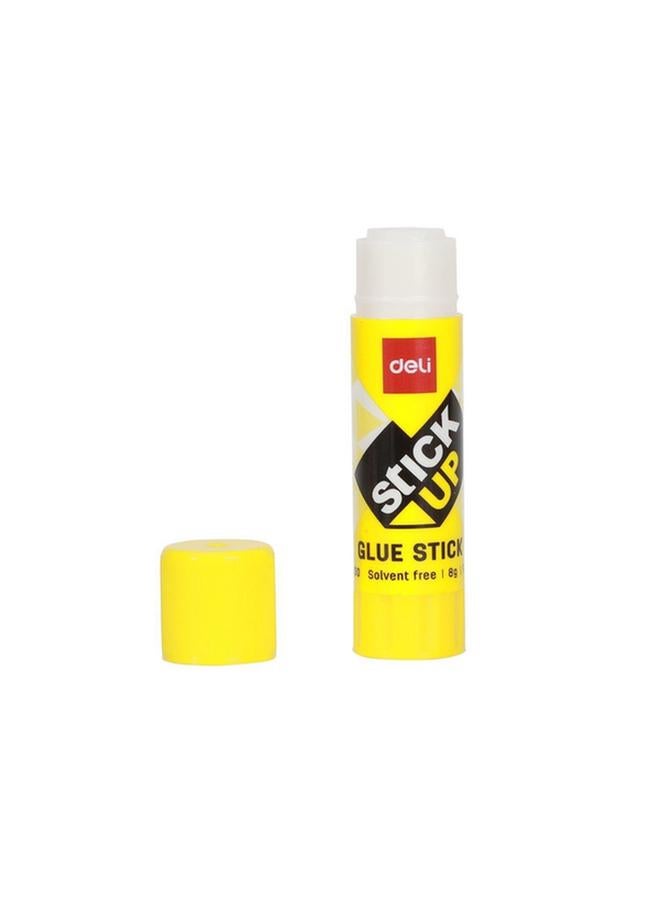 Deli 3-Piece Stick Up Strong Adhesive Glue Sticks White 8g 145968 - Image 3
