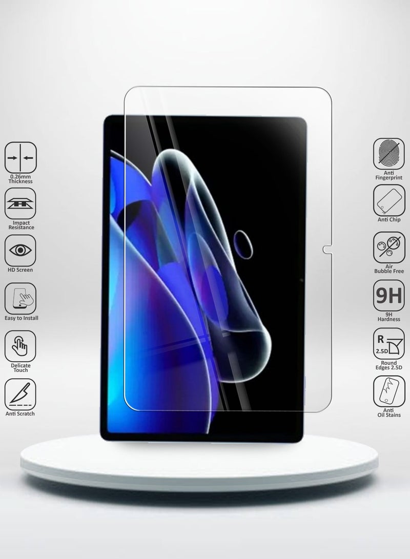 Techie 2 Pack Realme Pad X 10.95 2022 Inch HD Clear Tempered Glass Screen Protector Bubble Free Easy Installation - Image 2