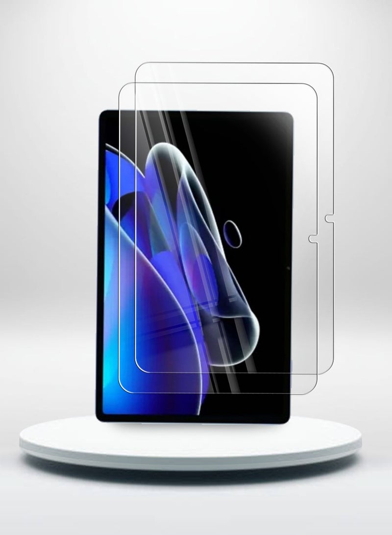 Techie 2 Pack Realme Pad X 10.95 2022 Inch HD Clear Tempered Glass Screen Protector Bubble Free Easy Installation - Image 1