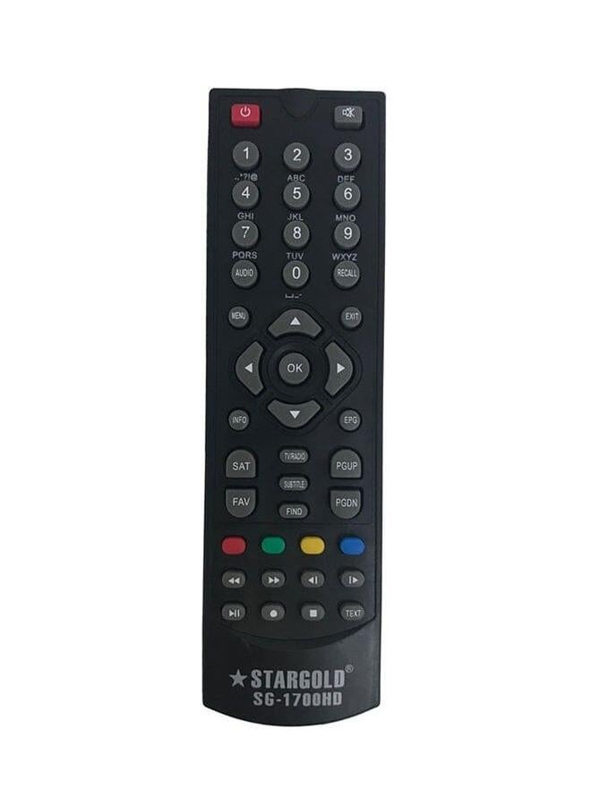 Stargold Satellite Receiver Remote Control Black 