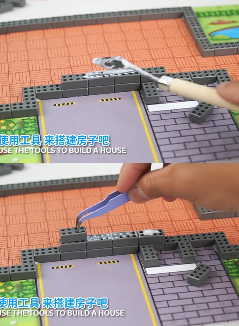 3D DIY Mini House,Sunshine Planting House, Gift Toy Age 6 And Up, 540 Blocks Playhouse Building Set . - Image 4