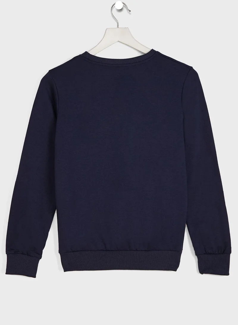 Warner Bros Youth Superman Sweatshirt