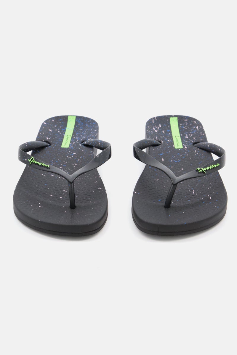 Ipanema Women Slip On Printed Slippers, Black - Image 3