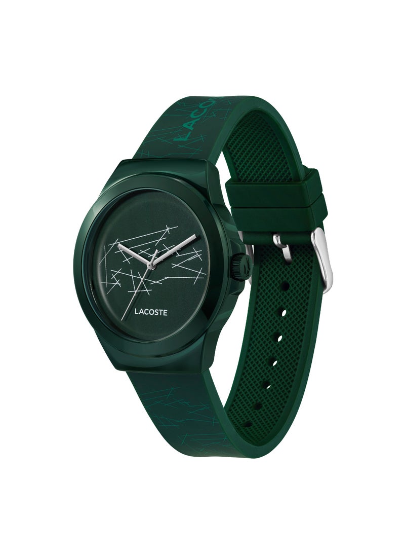 LACOSTE ROUND ANALOG MEN'S GREEN CASE WATCH - 2011391 - Image 1