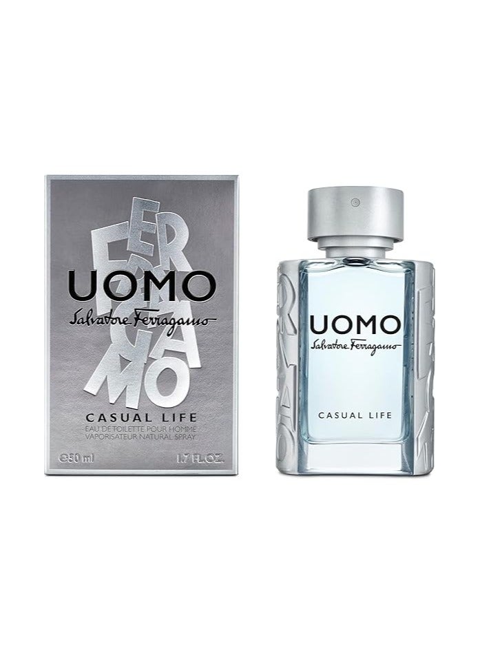 فيراغامو FERRAGAMO UOMO CASUAL LIFE  EDT 100ML - Image 2