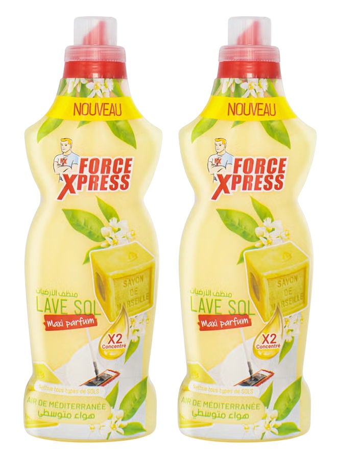منظف ​​الأرضيات فورس إكسبريس إير ميديتيراني 2 × 1 لتر
