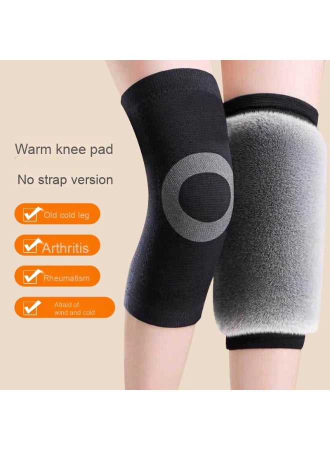 نيبمينينت حماية ركب إضافية دافئة ببطانة شبيهة بالفرو، مثالية لفصل الخريف والشتاء