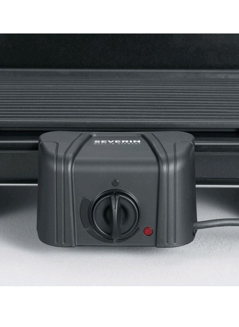 Severin Electric barbecue grill with stand 1600w pg 8522 black - Image 2