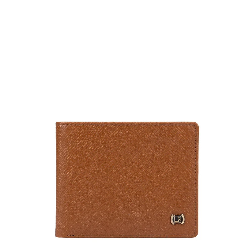 دا ميلانو Franzy Leather Mens Wallet - Cognac