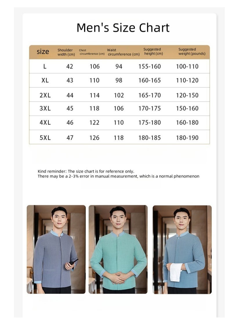 KUYING New Summer Cleaner Work Clothes  - Image 2