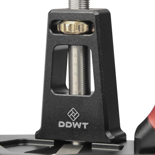 DDWT Router Plane Handheld Woodworking Tool Quick Adjust Depth with Depth Stop for Tuning Joinery Cutting Dados Grooves Mortise - Image 4