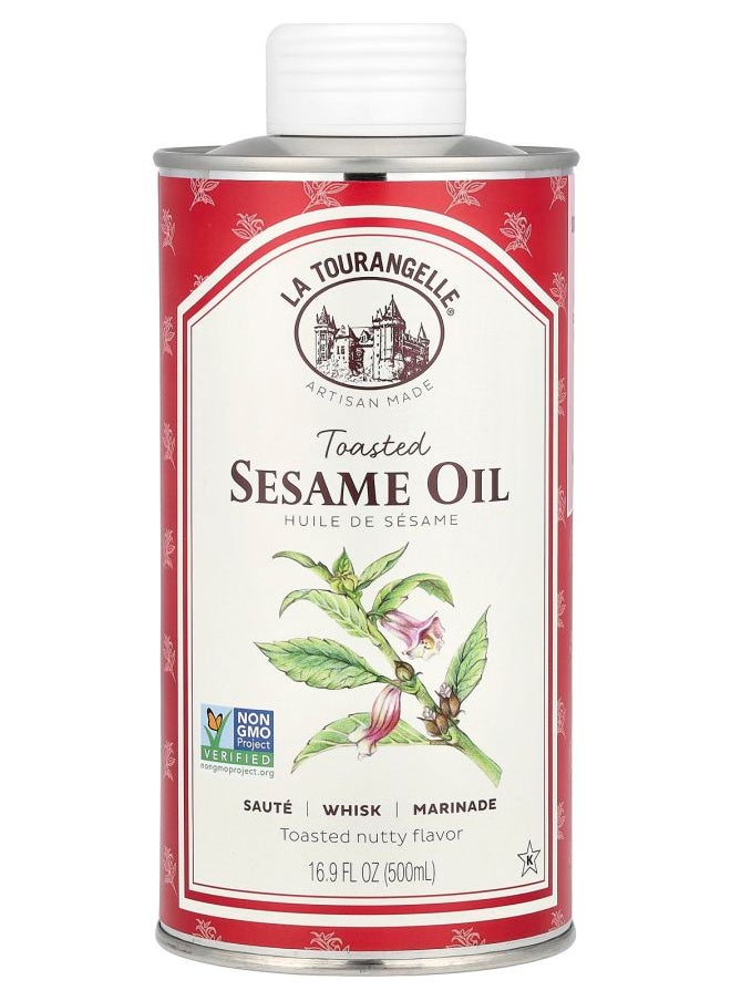 La Tourangelle Toasted Sesame Oil 16.9 fl oz (500 ml) 