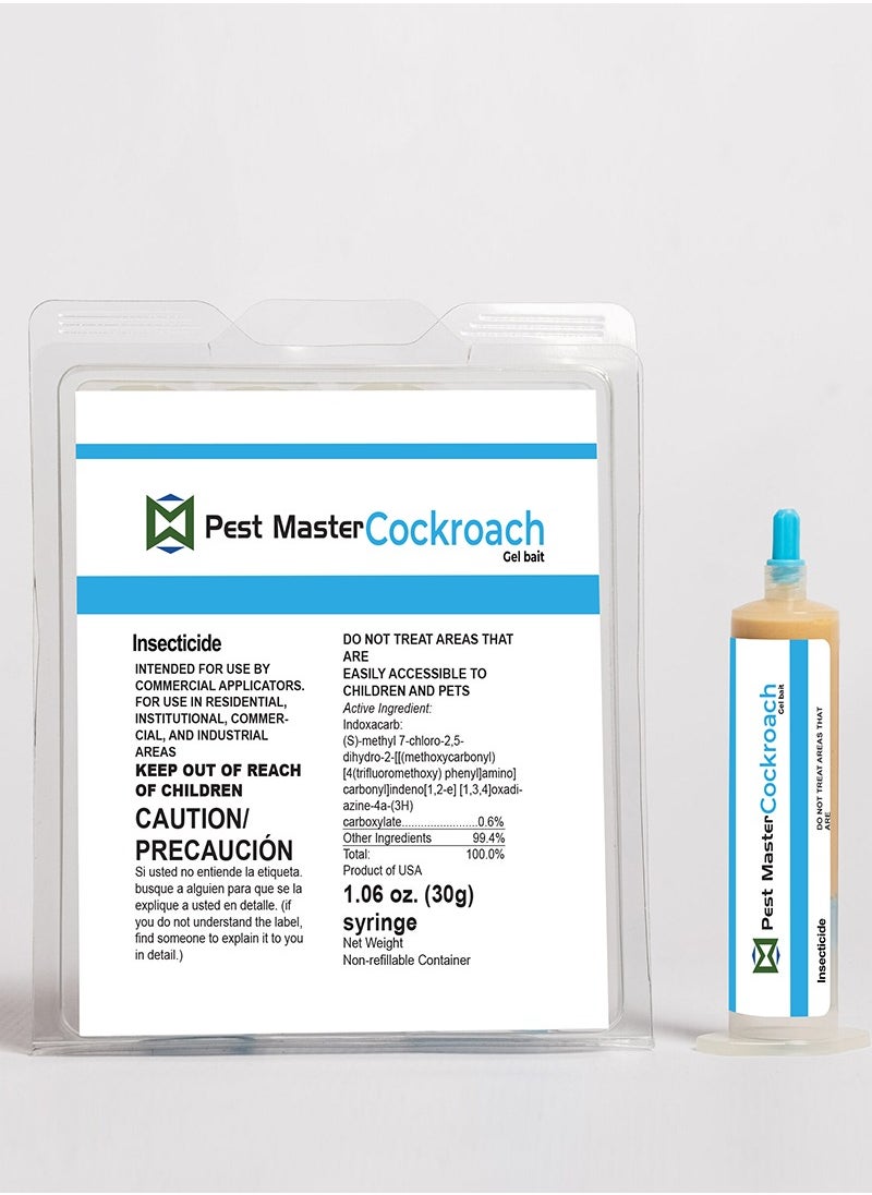 Pest Master طُعم جل الصراصير عالي الأداء من شركة بيست ماستر، نتائج قوية 