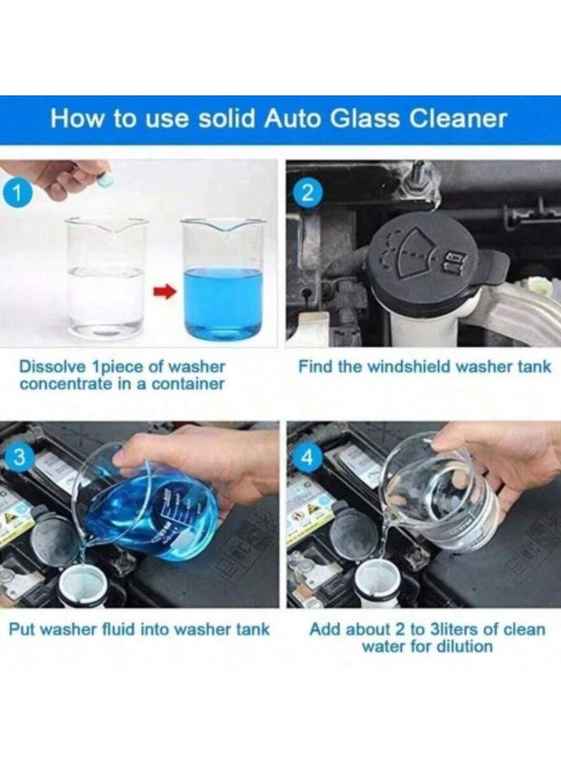 Generic 25 PCS Windshield Washer Tablets – Effervescent Car Glass Cleaner  - Image 5