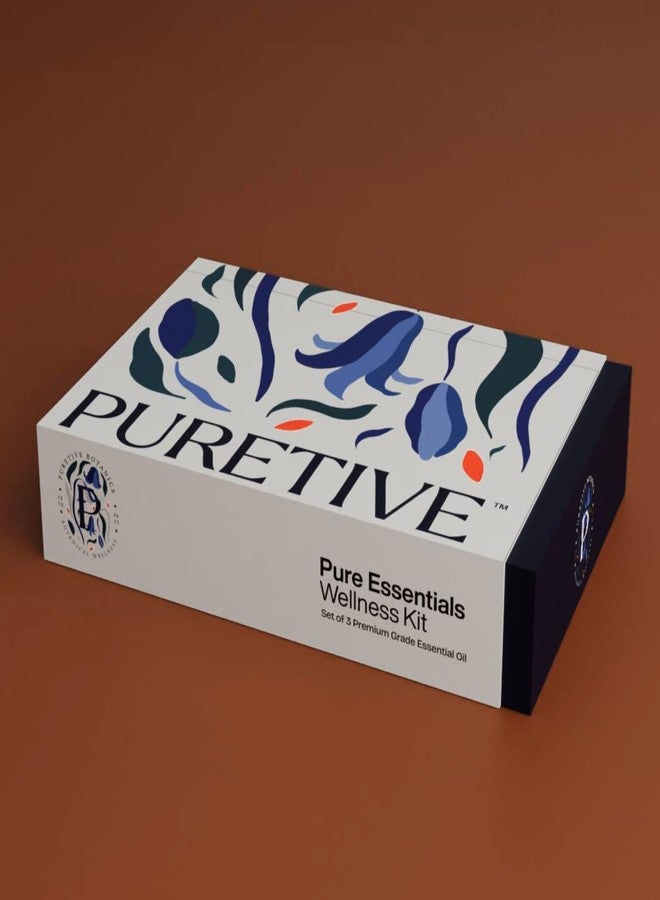 PURETIVE Pure Wellness Kit | 100% Pure Essential Oil | Lavender Fields for Stress Relief | Good Sleep for Natural Sleep | Rosemary Revive for Hair Growth | Set of 3 - Image 2