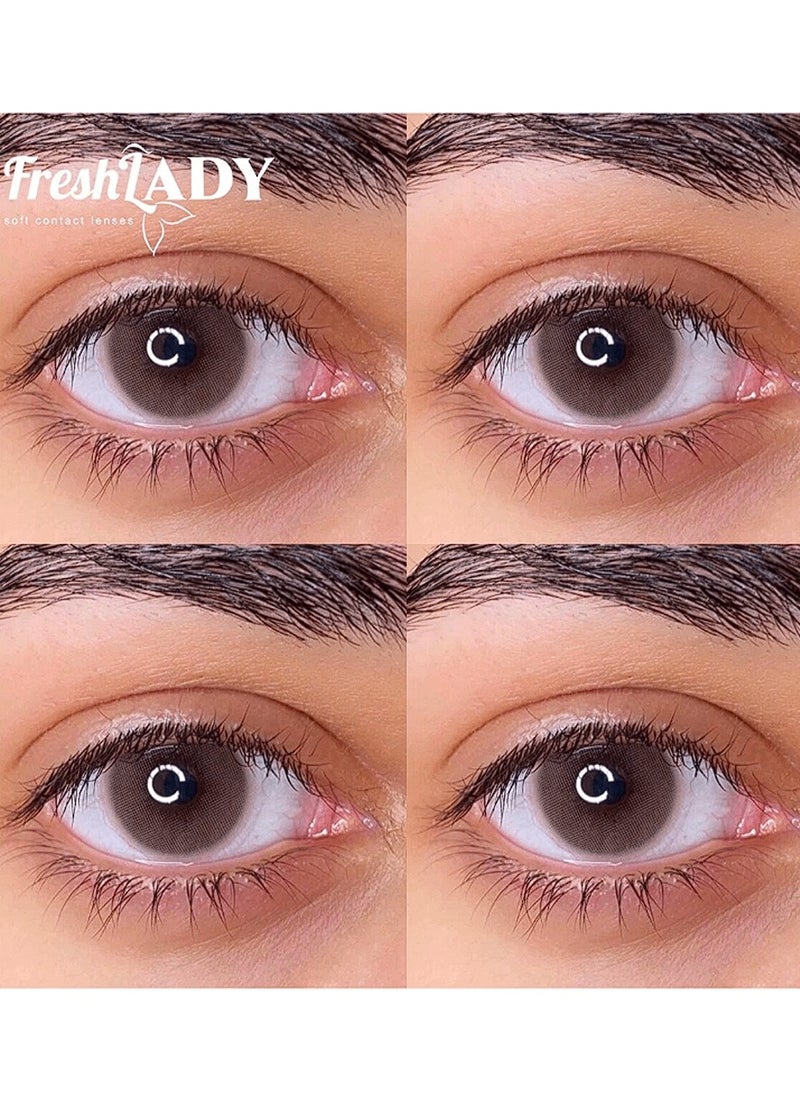 فريش ليدي - عدسات فريش ليدي  لاصقة للعين -استخدام لمدة عام - Image 1