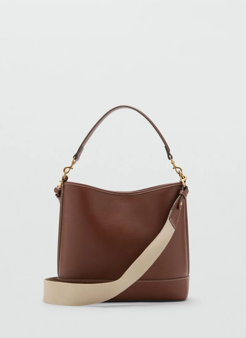 مانجو Large bucket bag