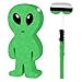 Atiloy Alien Pinata with Pinata Stick Hanging Loop Space Alien pinata for Boys and Girls Happy Birthday Decoration Spaceship Themed Party Decoration - Image 2
