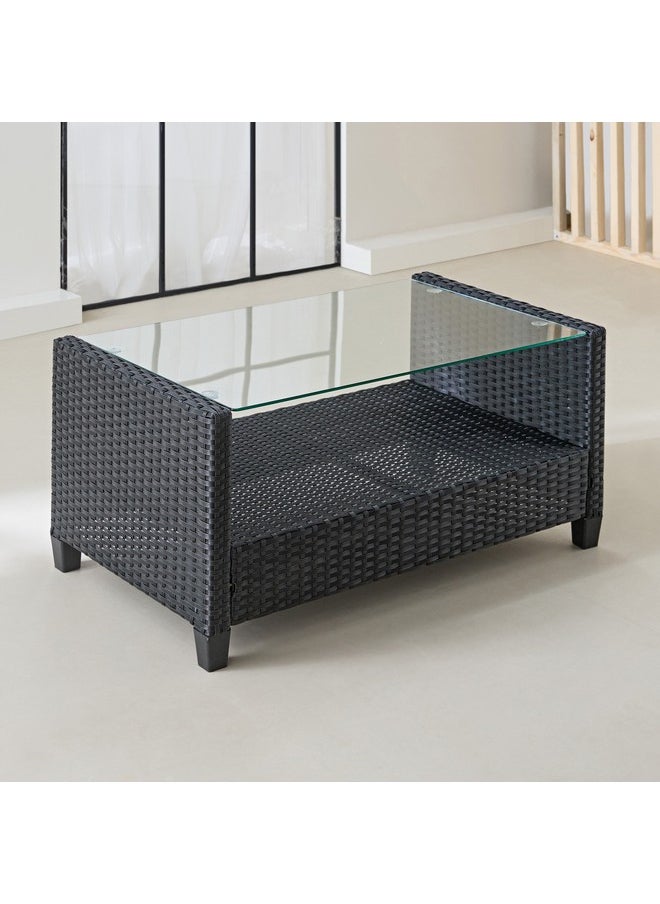 Home Box - Enzo 3-Piece Outdoor Corner and Coffee Table Set with Cushions 67 x 76 x 176 cm - Image 1