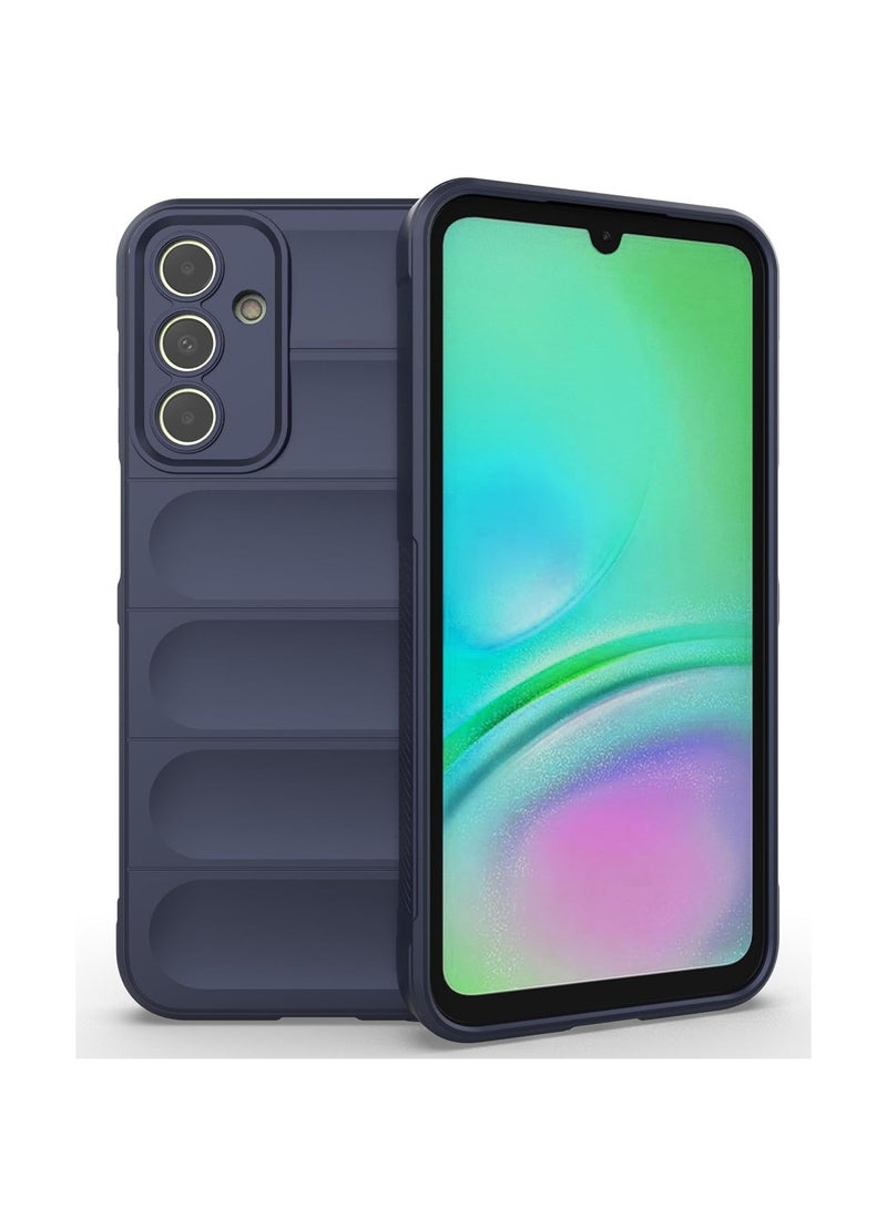 Samsung Galaxy A15 /4G-5G Shockproof Silicone Camera Protection Case Cover Compatible with From Elmo3ezz Brand (Blue) - Image 1