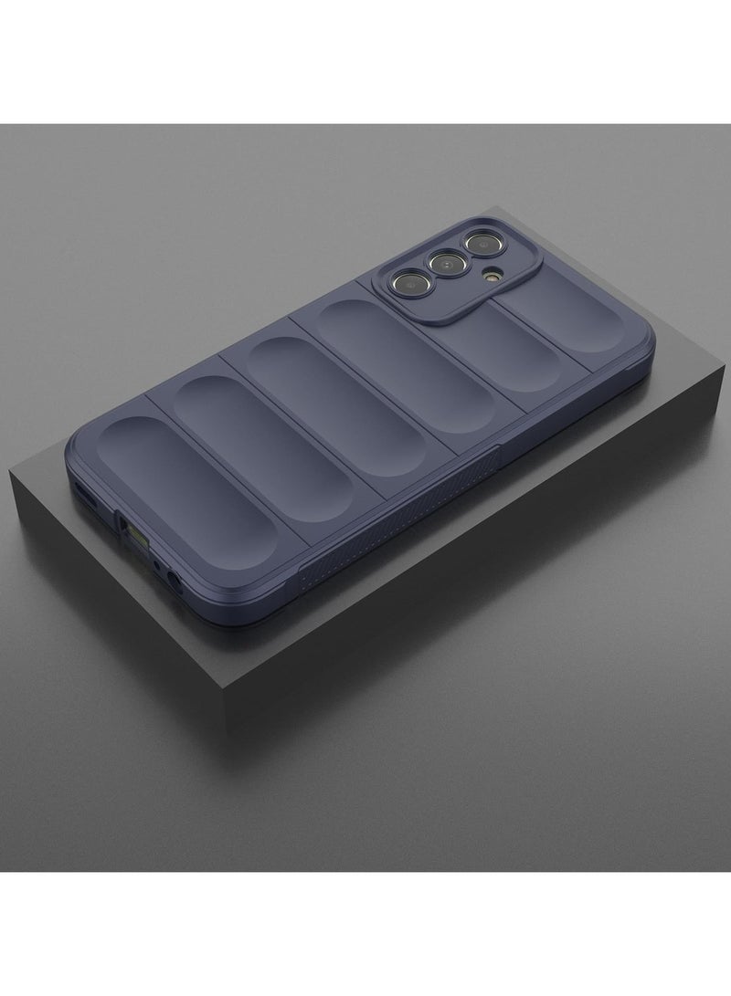 Samsung Galaxy A15 /4G-5G Shockproof Silicone Camera Protection Case Cover Compatible with From Elmo3ezz Brand (Blue) - Image 3