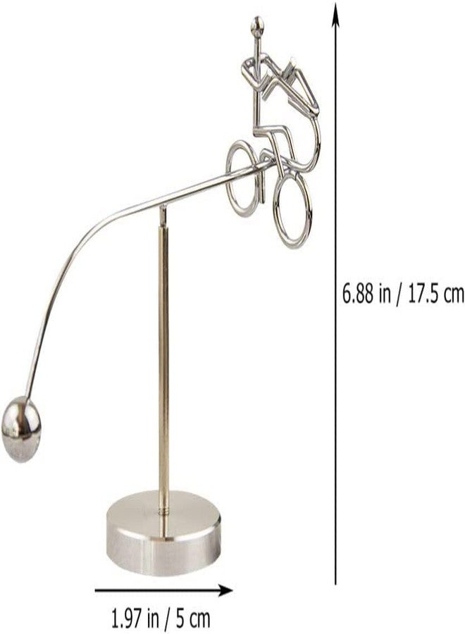 Perpetual Bliss Weightlifter Toy Kinetic Art Balance Toy Balancing Decompressive Science Psychology - Image 5