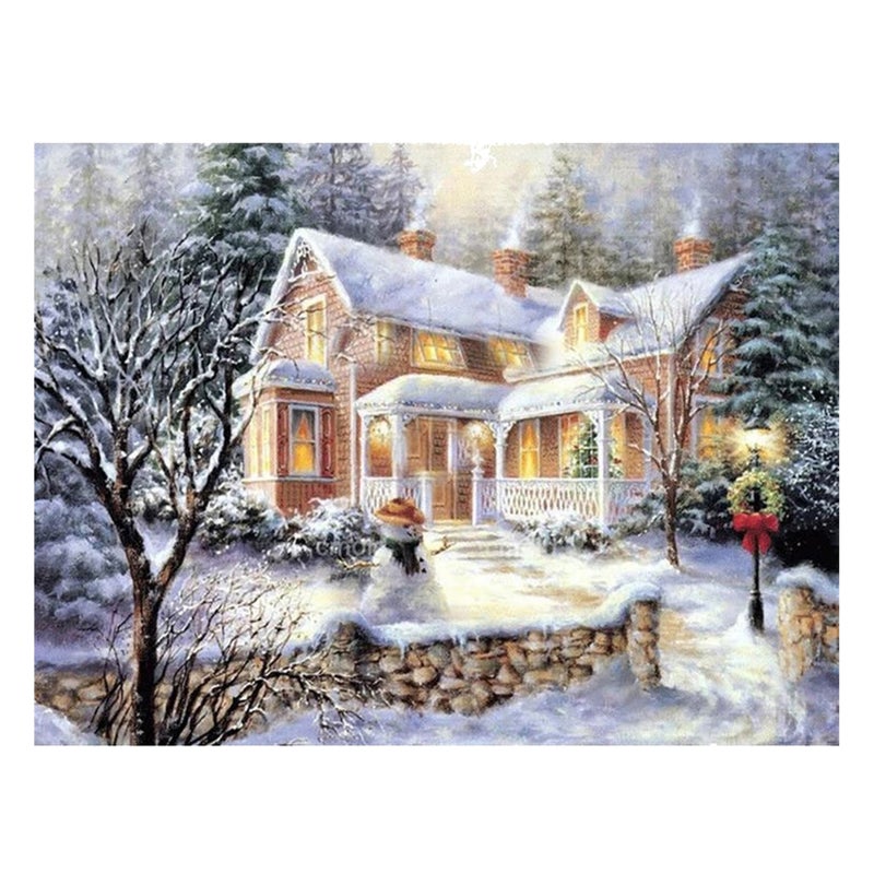 DIY 5D Diamond Painting Full Drill Crystal Decorative Painting Arts   Craft for Home Wall Decor Gift - Image 1