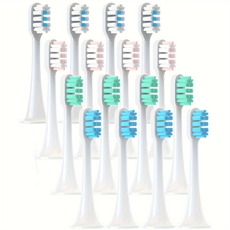 Pink 8Pcs Soft Bristle Toothbrush Heads For Electric Toothbrush Replace - Image 1