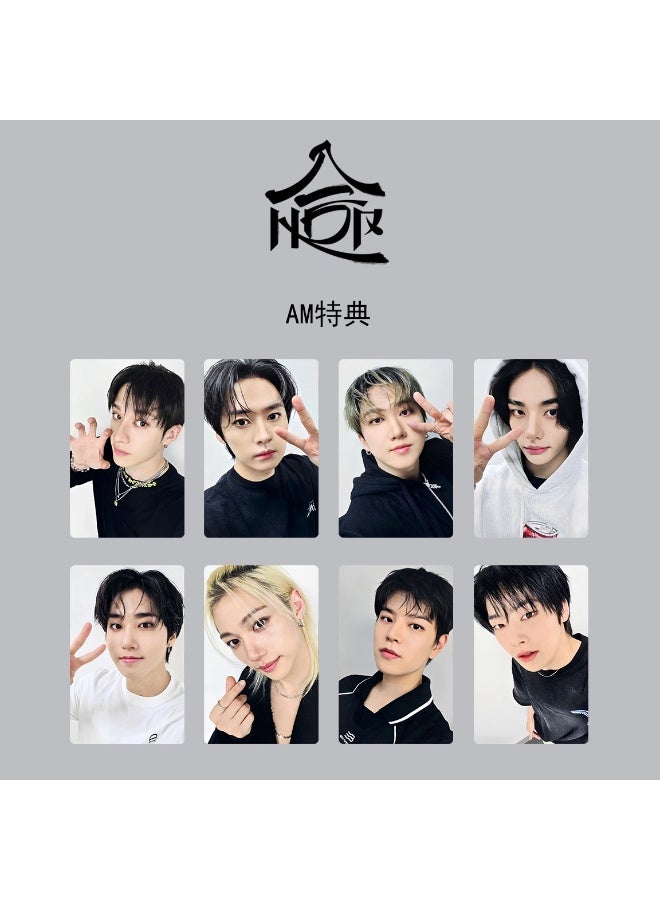 NIBEMINENT 8 Pcs Kpop Stray Kids HOP Lomo Cards Card For Fans Collection Gifts - Image 1
