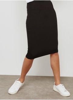 Ginger Basics Tube Midi Skirt  - Image 1