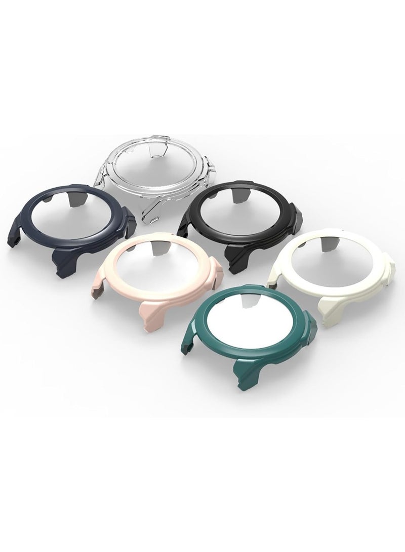 Garmin Fenix 8 51mm حماية كاملة مع غطاء الوفير PC الصلب خفف من الزجاج حامي الشاشة ( شفاف ) - Image 4