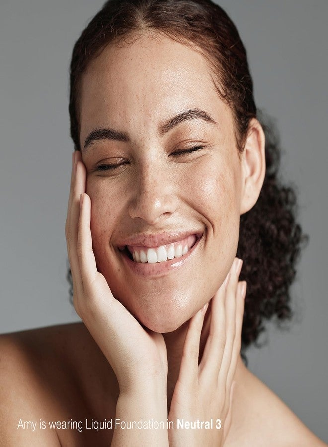 مينيرال فيوجن كريم أساس مينيرال فيوجن بتغطية كاملة، كريم أساس سائل - درجة محايدة 3 - بشرة متوسطة ذات درجات تحتية محايدة، لمسة نهائية مطفية خفيفة الوزن، ترطيب يدوم حتى 12 ساعة، مضاد للحساسية ونباتي، 30 مل - Image 4