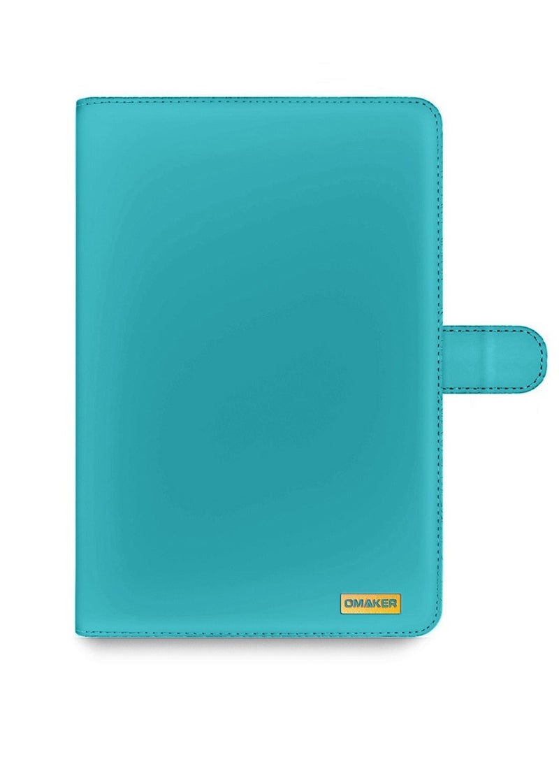 OMAKER جراب ذكي عالي الجودة من الجلد مع حامل مغناطيسي لجهاز Xiaomi Pad 6 / Pad 6 Pro مقاس 11 بوصة 2023 - أزرق محيطي - Image 2